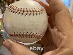 Ted Williams Autographed Baseball Circa 1971- Red Sox