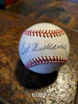 Ted Williams Autographed Baseball UDA