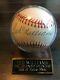 Ted Williams Autographed Baseball Withinscribed Display Case
