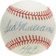 Ted Williams Autographed Baseball With Hof 66 Inscription Fanatics