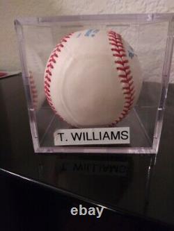 Ted Williams Autographed Baseball with PSA COA