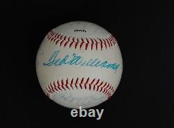 Ted Williams Autographed (JSA) Multi-Signed Red Sox Baseball, Roger Clemens, MLB