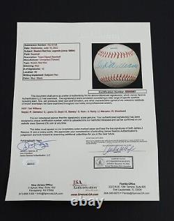 Ted Williams Autographed (JSA) Multi-Signed Red Sox Baseball, Roger Clemens, MLB