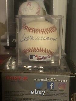 Ted Williams Autographed Official American League Baseball (PSA)