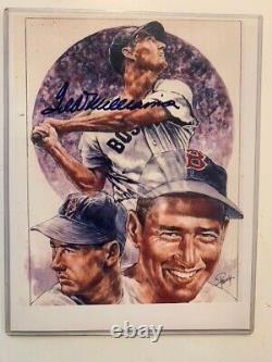Ted Williams Autographed Photo NO COA Sold As Is