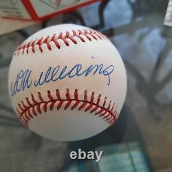 Ted Williams Autographed Rawlings Official American League Baseball Signed COA