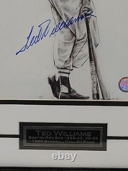 Ted Williams Autographed Signed 8x10 Photo Boston Red Sox GFA 19.5x15.75