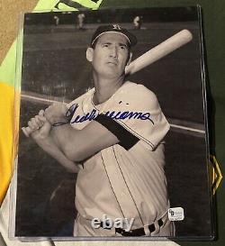 Ted Williams Autographed Signed 8x10 Photo Boston Red Sox Hall Of Famer withCOA