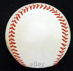 Ted Williams Autographed Signed AL Baseball Boston Red Sox Beckett A53829