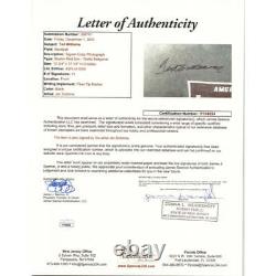 Ted Williams Autographed Signed Framed 16x20 Dobbins Lithograph LE (JSA LOA)