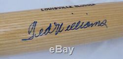 Ted Williams Autographed Signed Louisville Slugger Bat Red Sox UDA AAM21037