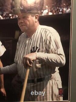 Ted Williams Babe Ruth Autographed Photo Signed COA