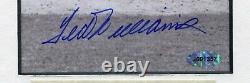 Ted Williams Boston Red Sox Autographed 8 X 10 Twice Certified