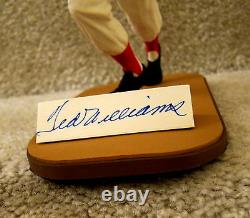 Ted Williams Boston Red Sox Autographed Gartlan Limited Edition Figurine #9
