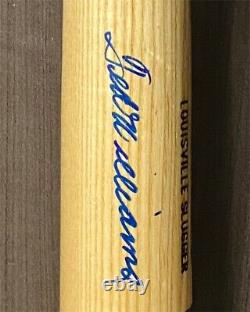 Ted Williams Boston Red Sox Autographed Louisville Slugger Game Model Bat MINT