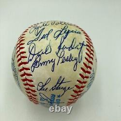 Ted Williams Boston Red Sox Legends Multi Signed Baseball 28 Signatures JSA COA