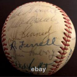 Ted Williams Boston Red Sox Legends Multi Signed Baseball 29 Auto's Beckett COA