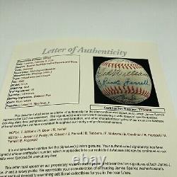 Ted Williams Boston Red Sox Legends Multi Signed Baseball 29 Signatures JSA COA