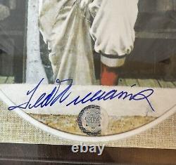Ted Williams Boston Red Sox MLB HOF Autographed Framed Sports print GSA COA