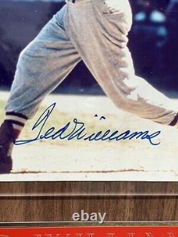Ted Williams Boston Red Sox SIGNED 8x10 Photo Plaque with COA & Hologram
