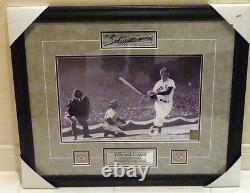 Ted Williams Boston Red Sox Signed Autographed Framed MLB Baseball Pin Plaque