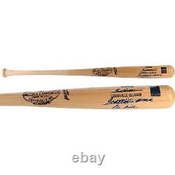 Ted Williams Boston Red Sox Signed Louisville Slugger Bat Signed withInsc