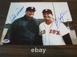 Ted Williams & Carl Yastrzemski Autograph / Signed photo psa/dna Boston Red Sox