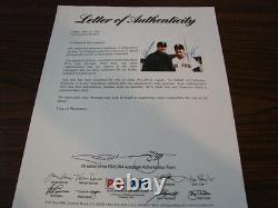 Ted Williams & Carl Yastrzemski Autograph / Signed photo psa/dna Boston Red Sox