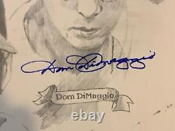 Ted Williams & Friends DiMaggio Doerr Signed Autographed 16X20 Photograph LE COA