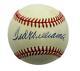 Ted Williams Hof Autographed Oal Baseball Boston Red Sox Psa/dna 179665