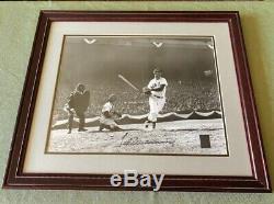 Ted Williams (HOF) Boston Red Sox Autographed 16X 20 Black & White Photo