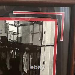Ted Williams Hand Signed 16 x 20 Hollywood Collectibles B&W locker room