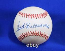 Ted Williams JSA Cert Autographed American League OAL Signed Baseball