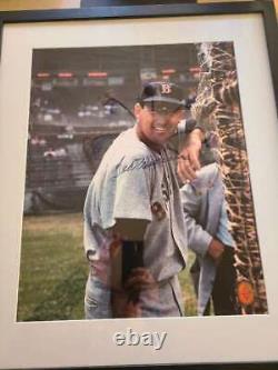 Ted Williams JSA Cert Signed 16x20 Framed Photo Autograph Red Sox
