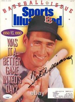 Ted Williams JSA Cert Signed 1990 Sports Illustrated Magazine Autograph