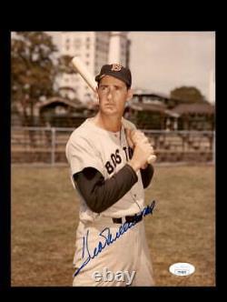 Ted Williams JSA Cert Signed 8x10 Photo Autograph Red Sox