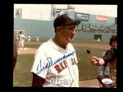 Ted Williams JSA Coa Signed 8x10 Photo Red Sox Autograph