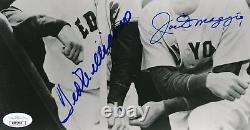 Ted Williams/Joe DiMaggio Dual-Autographed 8x10 Photo JSA 179934