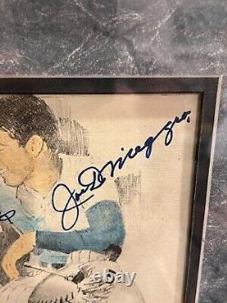 Ted Williams & Joe DiMaggio Ltd. Edition #26/30 James Amore Signed Print JSA COA