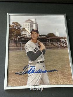 Ted Williams MLB Boston Red Sox SIGNED Autograph 8X10 Photo