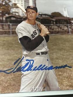 Ted Williams MLB Boston Red Sox SIGNED Autograph 8X10 Photo