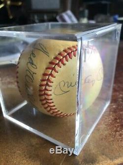 Ted Williams/Mickey Mantle/Joe DiMaggio Autographed Baseball PSA/DNA Cert#E47034