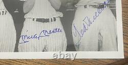 Ted Williams & Mickey Mantle SIGNED 8x10 photo withPSA LOA from Whitey Ford's coll