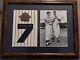Ted Williams & Mickey Mantle Signed Autographed Photo Framed 14x17 Jsa