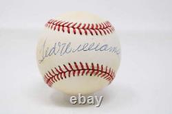 Ted Williams OAL Signed Auto Baseball UDA Red Sox Upperdeck Authenticated