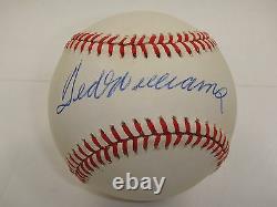 Ted Williams Psa/dna Certified Signed Official Al Baseball Autographed B90232