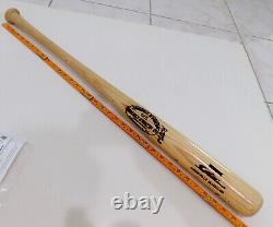 Ted Williams RARE Signed THEODORE SAMUEL WILLIAMS Baseball Bat Beckett? LOA