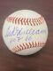 Ted Williams Rare Hof 66 Inscription Signed Baseball Red Sox Jsa Loa