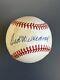 Ted Williams Red Sox Hofer Signed Official Al B. Brown Baseball With Hologram