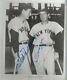 Ted Williams Red Sox & Joe Dimaggio Autographed 8x10 Baseball Photo Psa Letter